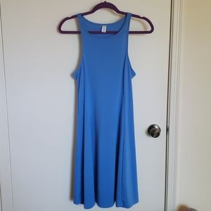 Blue Sleevless Dress